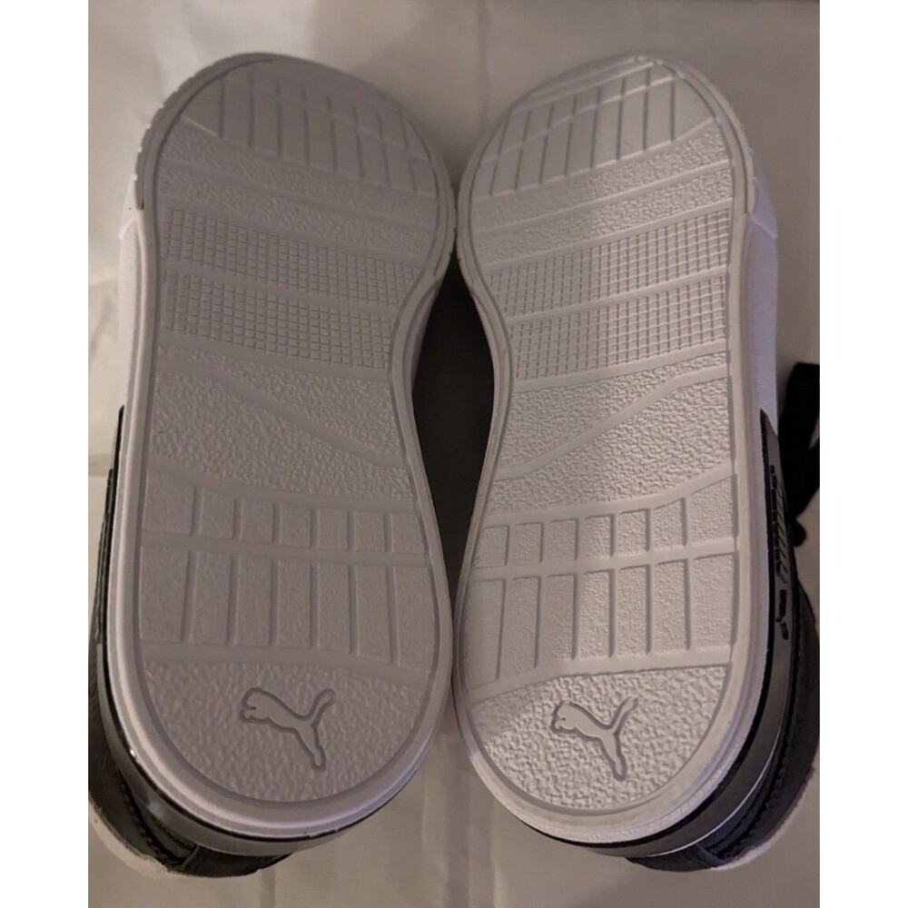 Puma Cali Star Mid Women’s Trainers Puma Black / Puma White Size 10 Leather New - Picture 4 of 10